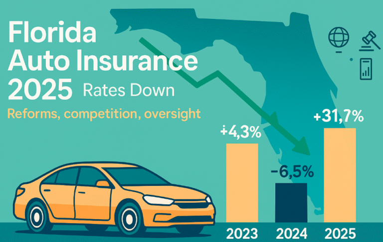 Recent Florida Auto Insurance News: Rates Drop, Reforms Work, and What It Means for Drivers in 2025